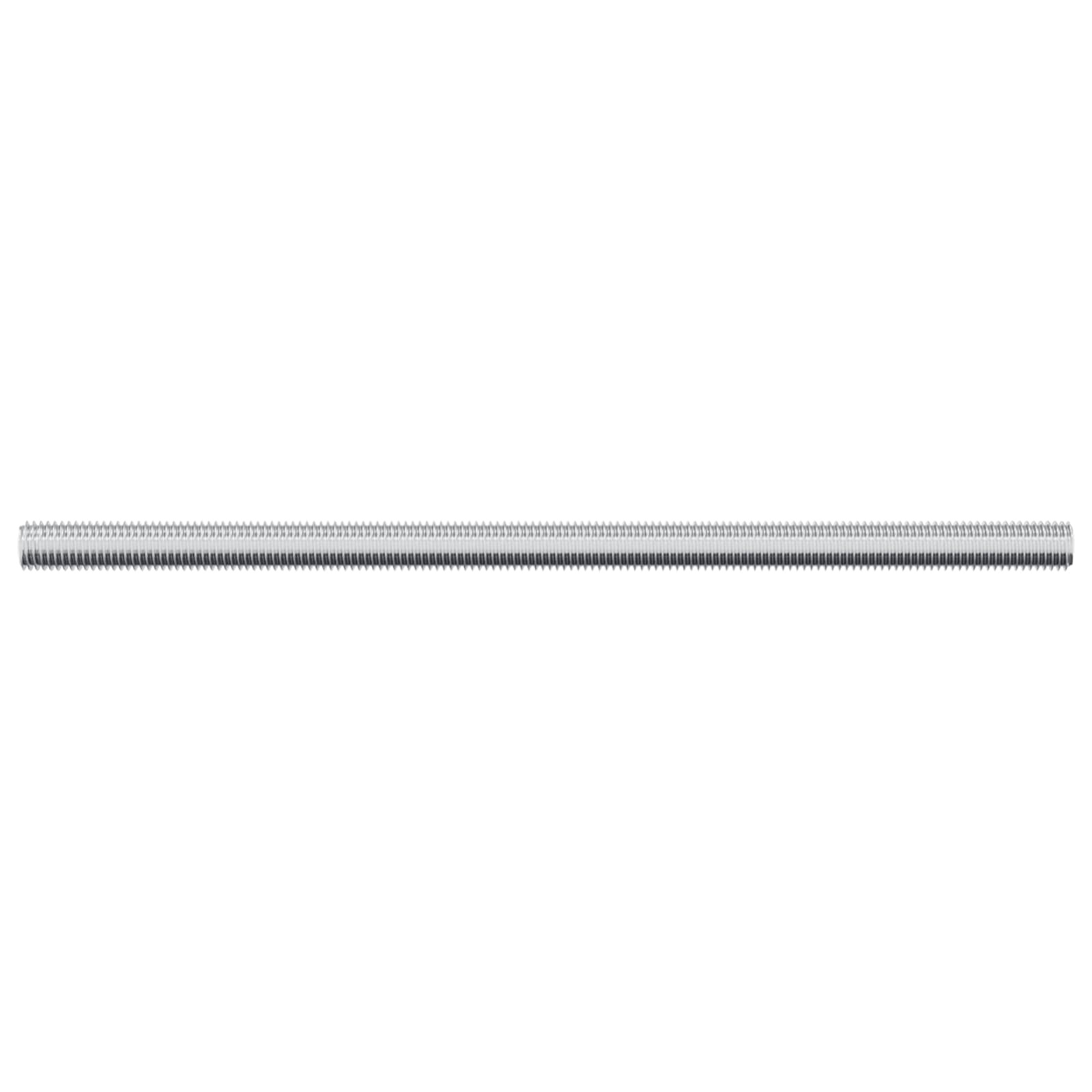 vidaXL Gewindestangen 2 pcs Silber M6 x 120 mm Metall