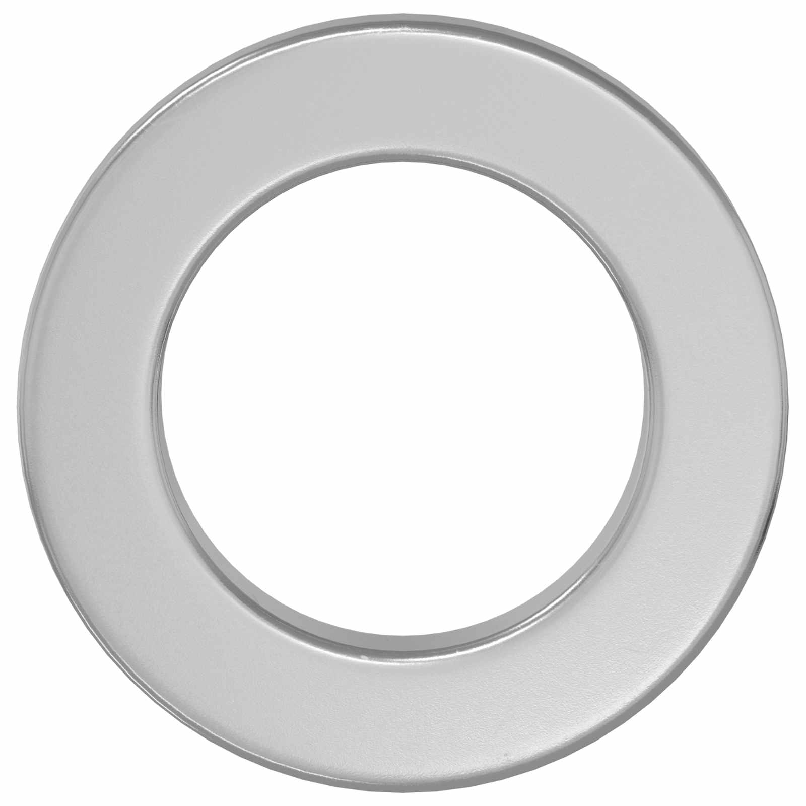 vidaXL Unterlegscheiben 12 pcs Silber 10 x 10 x 1,2 mm Eisen