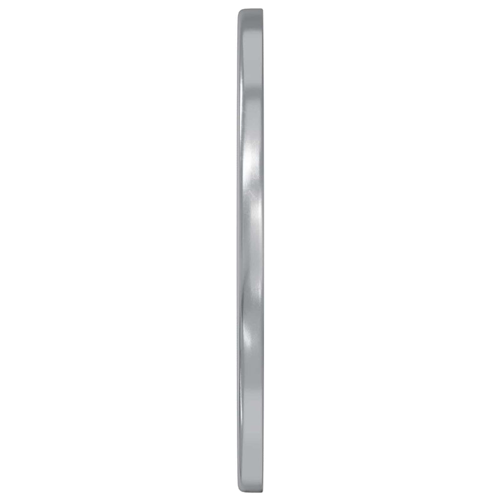 vidaXL Unterlegscheiben 2 pcs Silber 18 x 18 x 1,2 mm Eisen