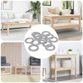 vidaXL Unterlegscheiben 52941 pcs Silber Eisen