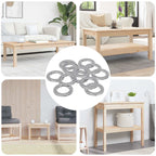 vidaXL Unterlegscheiben 52941 pcs Silber Eisen