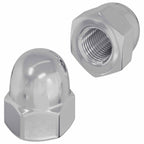 vidaXL Sechskant-Eichelmuttern 2 pcs Silber M8 Metall