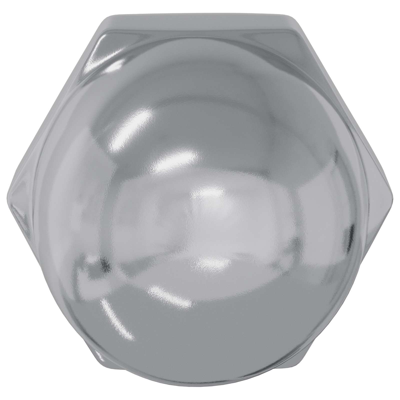 vidaXL Sechskant-Eichelmuttern 2 pcs Silber M8 Metall