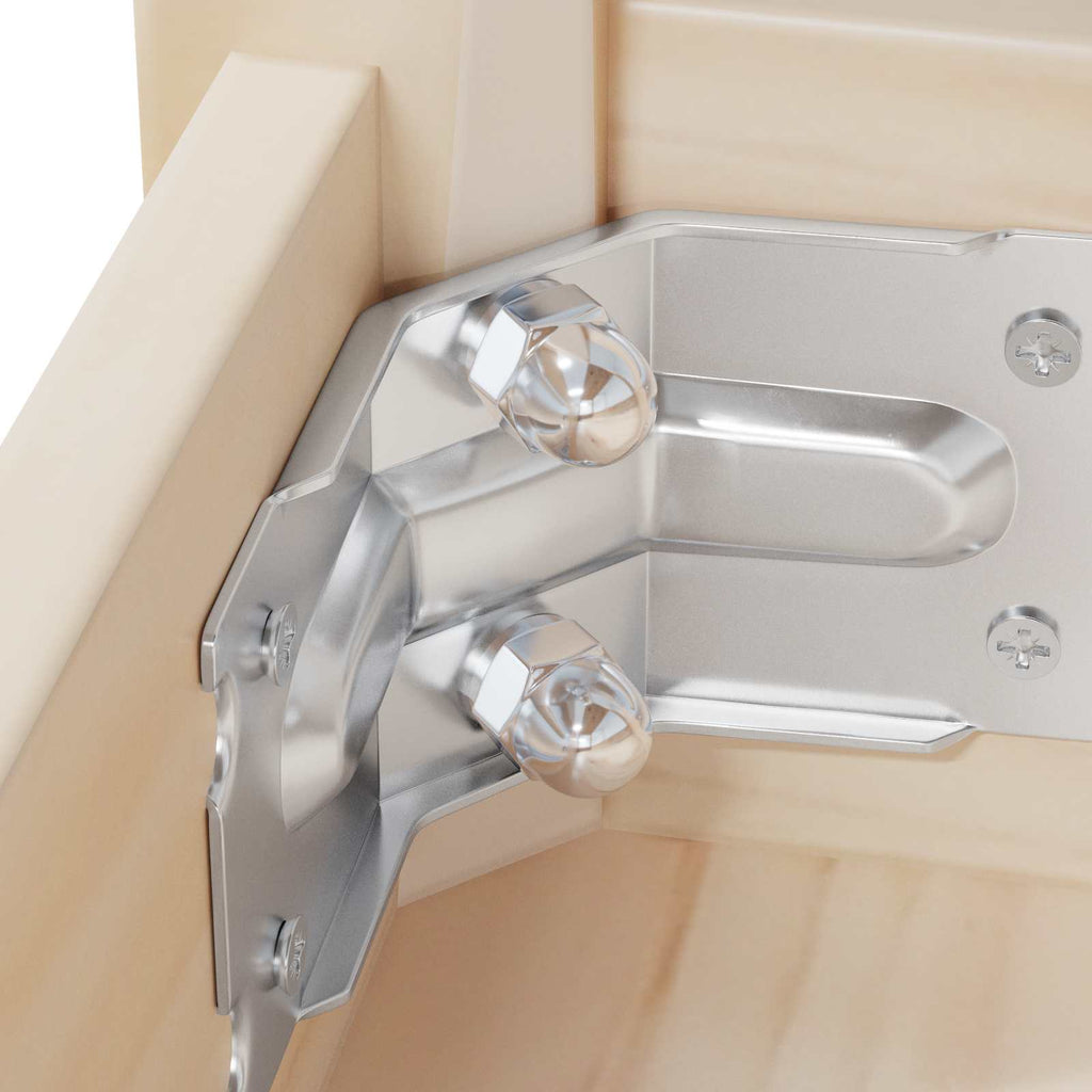 vidaXL Sechskant-Eichelmuttern 3913 pcs Silber Metall