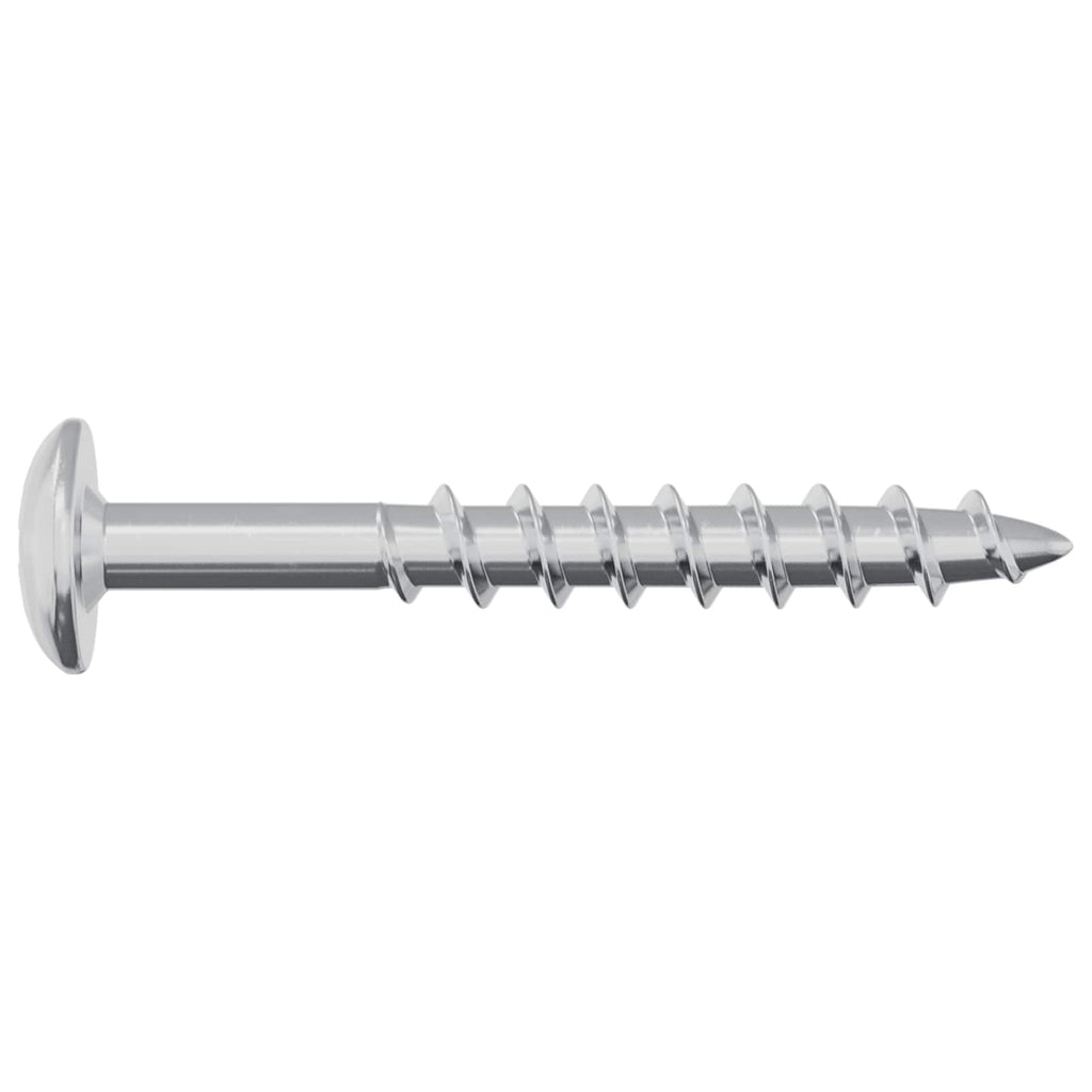 vidaXL Schraube 7792 pcs Silber 9,8 x 35 mm Eisen