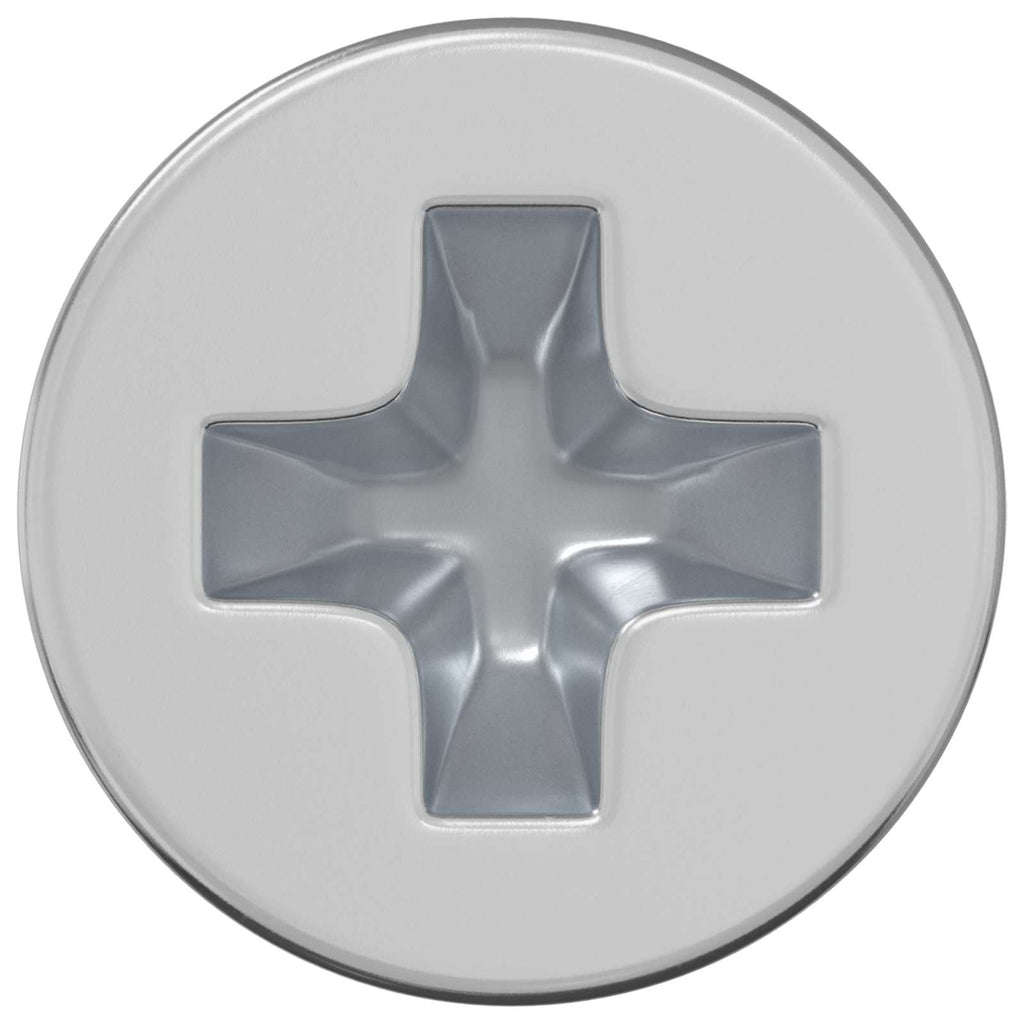 vidaXL Senkkopfschrauben 2 pcs Silber M4 x 6 mm Stahl