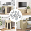 vidaXL Senkkopfschrauben 32727 pcs Silber Eisen