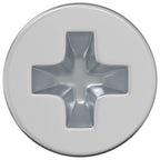 vidaXL Senkkopfschrauben 32727 pcs Silber Eisen
