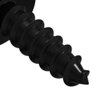vidaXL Selbstschneidender Nagel 2 pcs Schwarz 3,5 x 12 mm Eisen