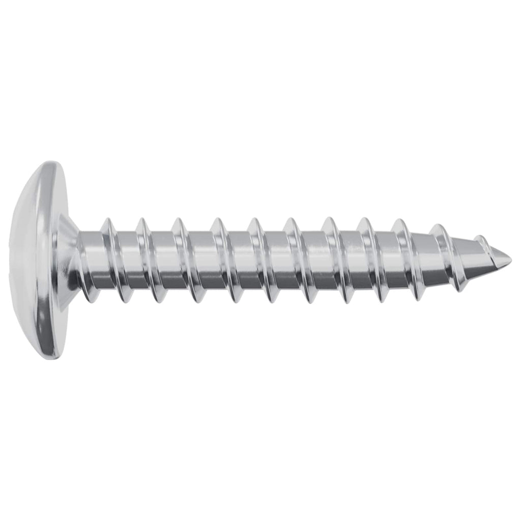 vidaXL Selbstschneidender Nagel 12 pcs Zink-beschichtet 4 x 20 mm