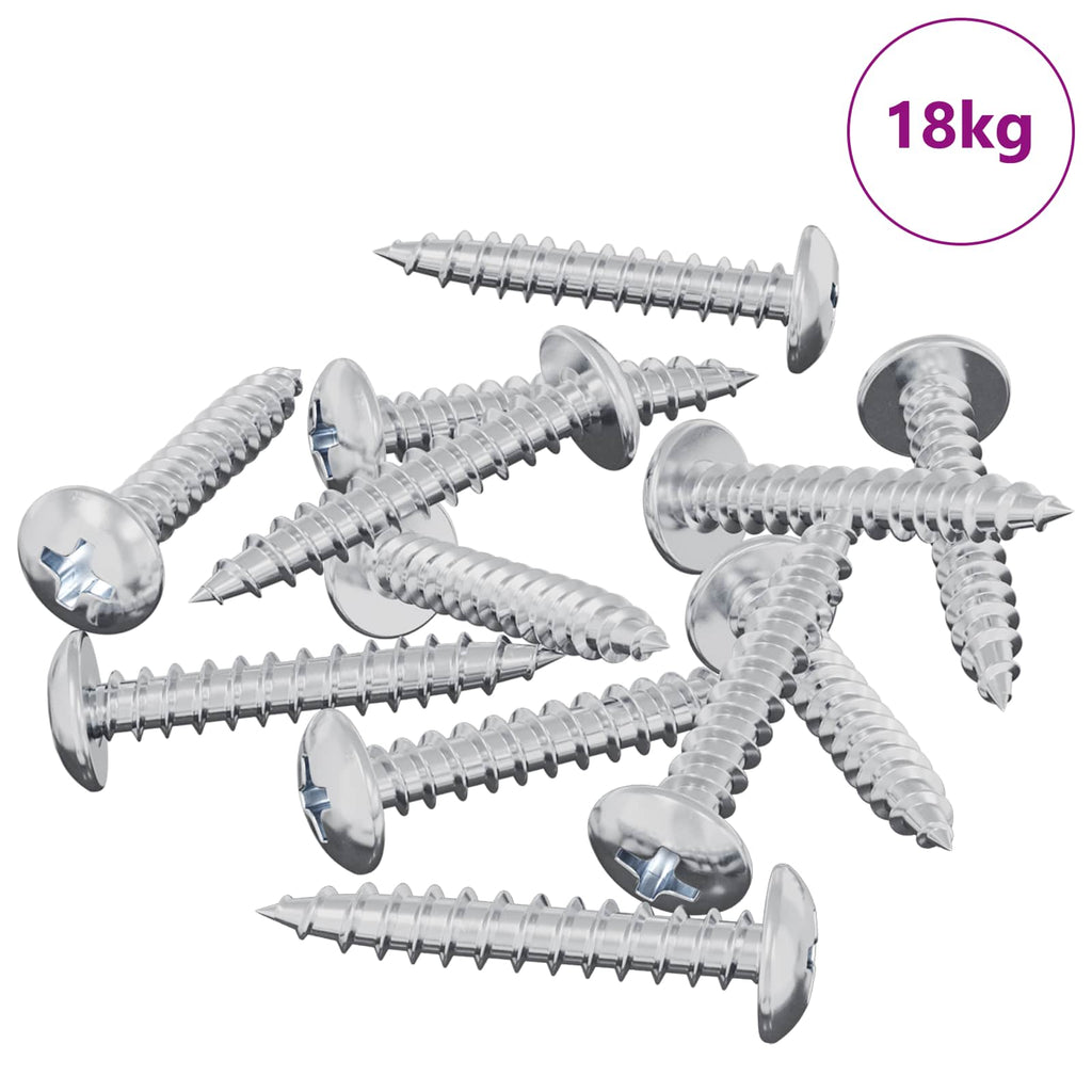 vidaXL Selbstschneidender Nagel 9231 pcs Zink-beschichtet Stahl