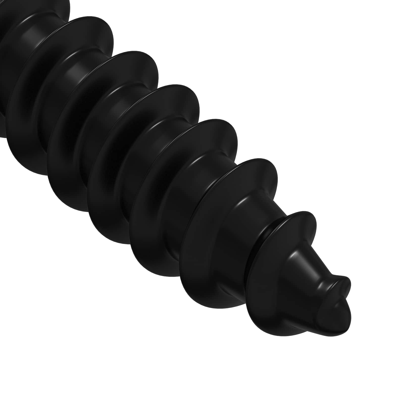vidaXL Gewindeschneider Nagel 2 pcs Schwarz M4 x 28 mm Stahl