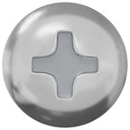 vidaXL Schraube 13636 pcs Silber M4 x 16 mm Stahl