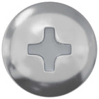 vidaXL Holzschraube 12 pcs Silber 9,8 x 53 mm Stahl