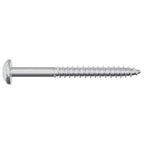 vidaXL Holzschraube 12 pcs Silber 9,8 x 53 mm Stahl