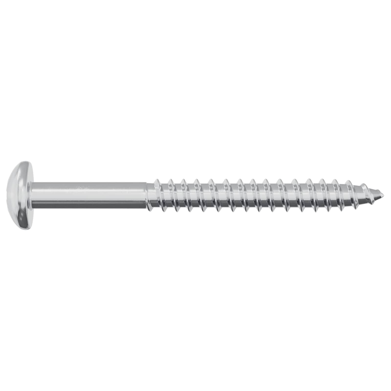 vidaXL Holzschraube 12 pcs Silber 9,8 x 53 mm Stahl