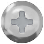 vidaXL Holzschrauben 10976 pcs Silber Stahl