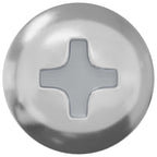 vidaXL Holzschrauben 9231 pcs Silber Stahl