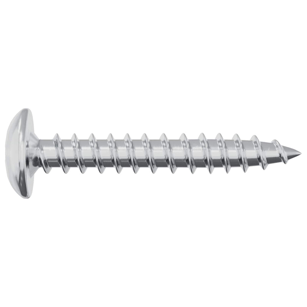vidaXL Holzschrauben 9231 pcs Silber Stahl