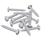 vidaXL Holzschrauben 8451 pcs Silber Stahl