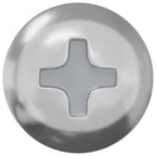 vidaXL Holzschrauben 8451 pcs Silber Stahl