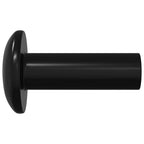 vidaXL Hülsenmuttern 8451 pcs Schwarz Metall