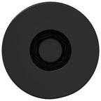 vidaXL Steckkappen-Schraube 12 pcs Schwarz M5 x 40 mm Eisen