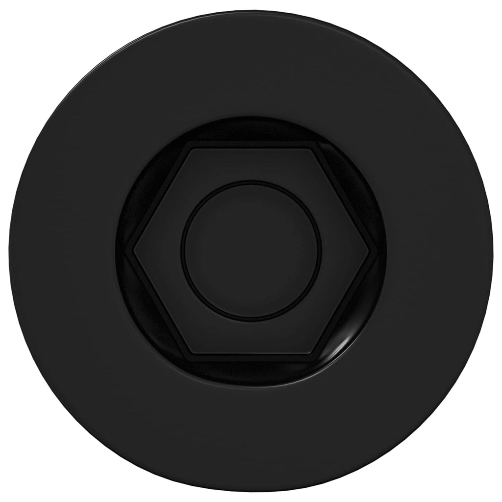 vidaXL Steckkappen-Schraube 3072 pcs Schwarz 7 x 40 mm Eisen