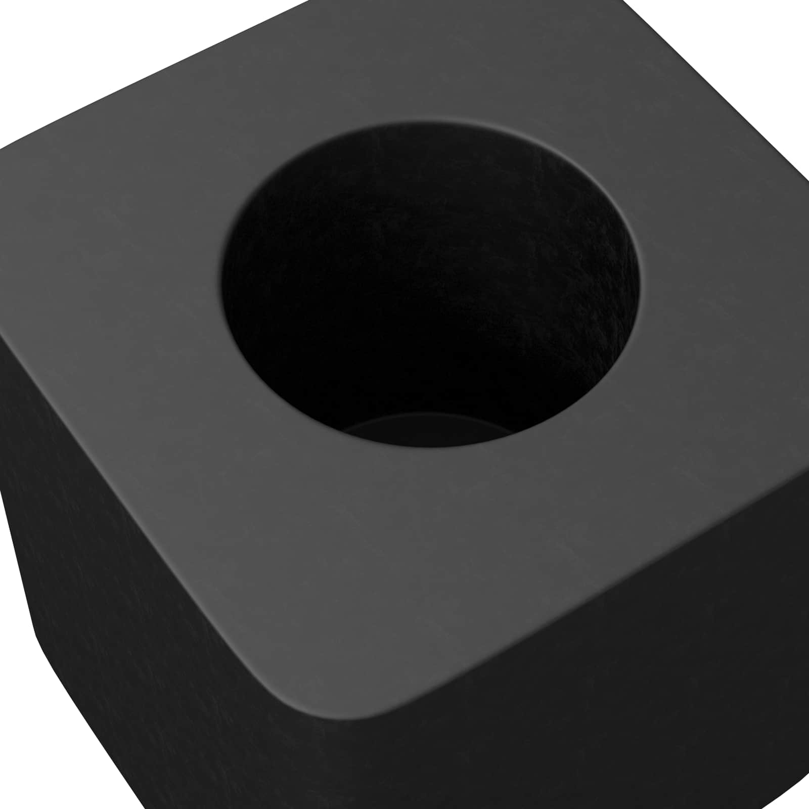 vidaXL Schubladenhalter 12 pcs Schwarz 15 x 15 x 15mm PP Copolymer