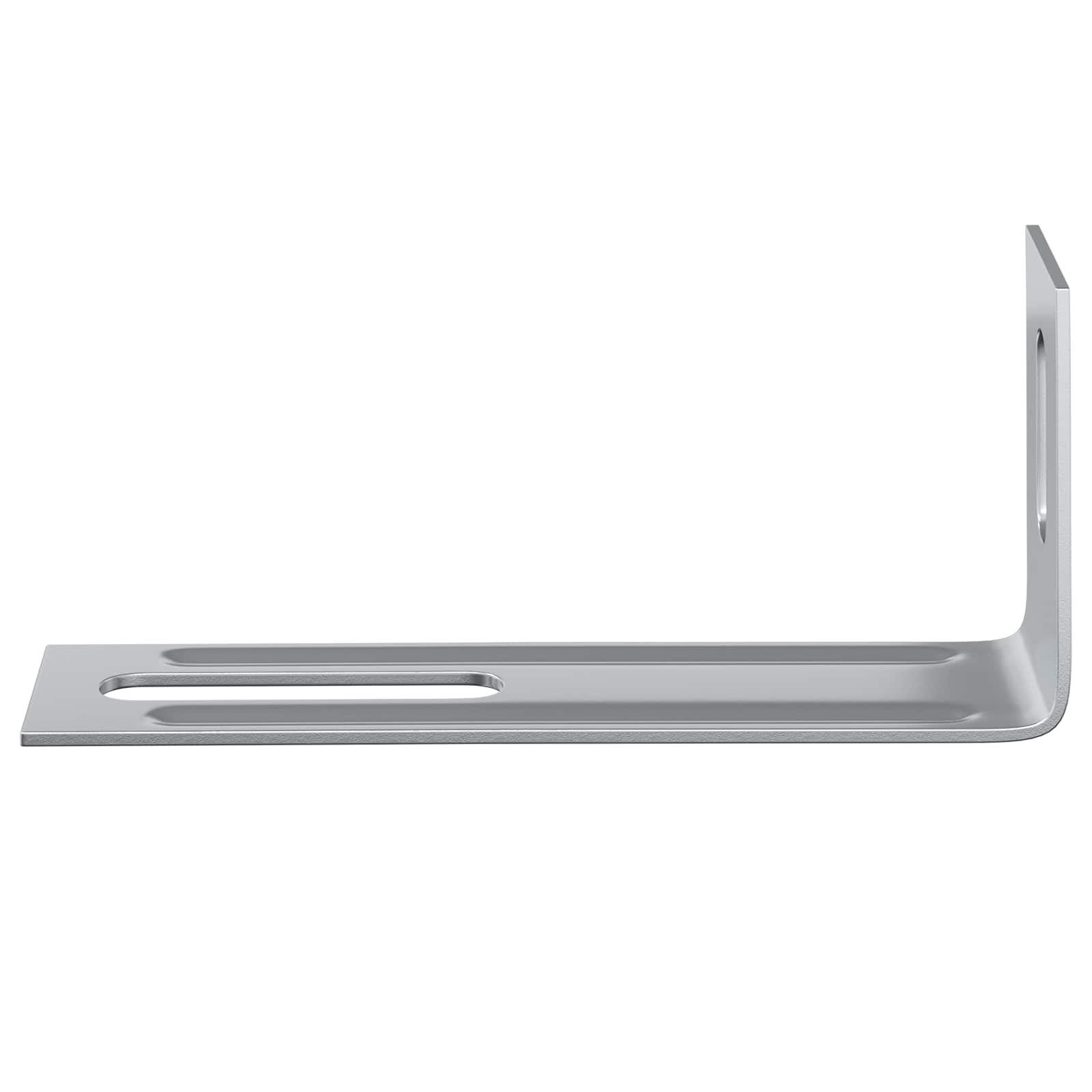 vidaXL Anti-Kipp-Halterung Uni 12 pcs Silber 74,5 x 15 x 32 mm Eisen