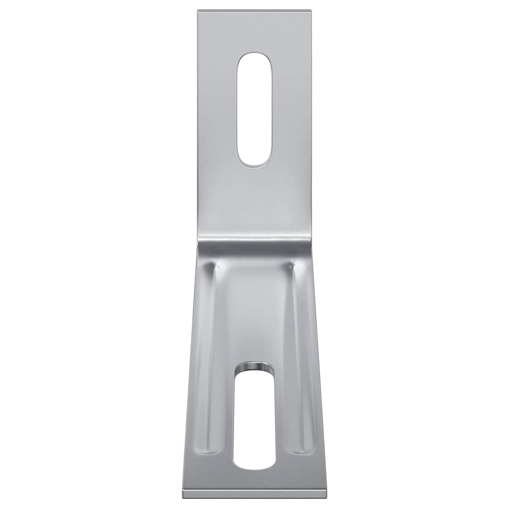 vidaXL Anti-Kipp-Halterung Uni 1268 pcs Silber Eisen