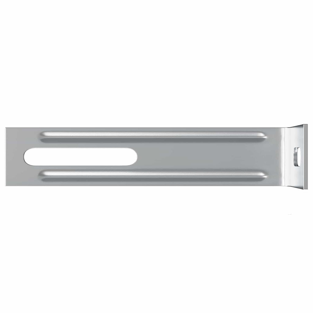 vidaXL Anti-Kipp-Halterung Uni 1268 pcs Silber Eisen
