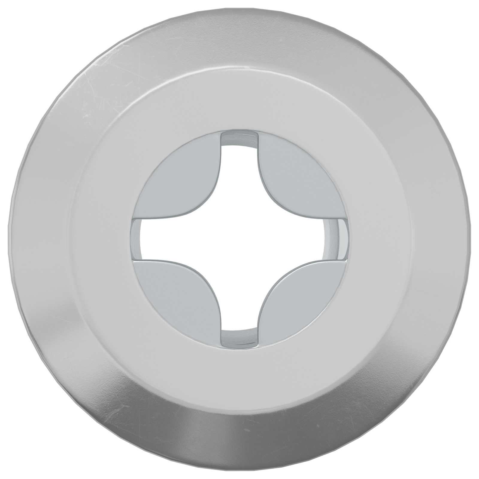vidaXL Sicherungsmutter 12 pcs Nickel M6 x 15 mm Stahl