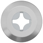 vidaXL Sicherungsmutter 3673 pcs Nickel Stahl