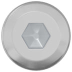 vidaXL Schraube mit Sperre Uni 2 pcs Silber M6 x 12 mm Stahl