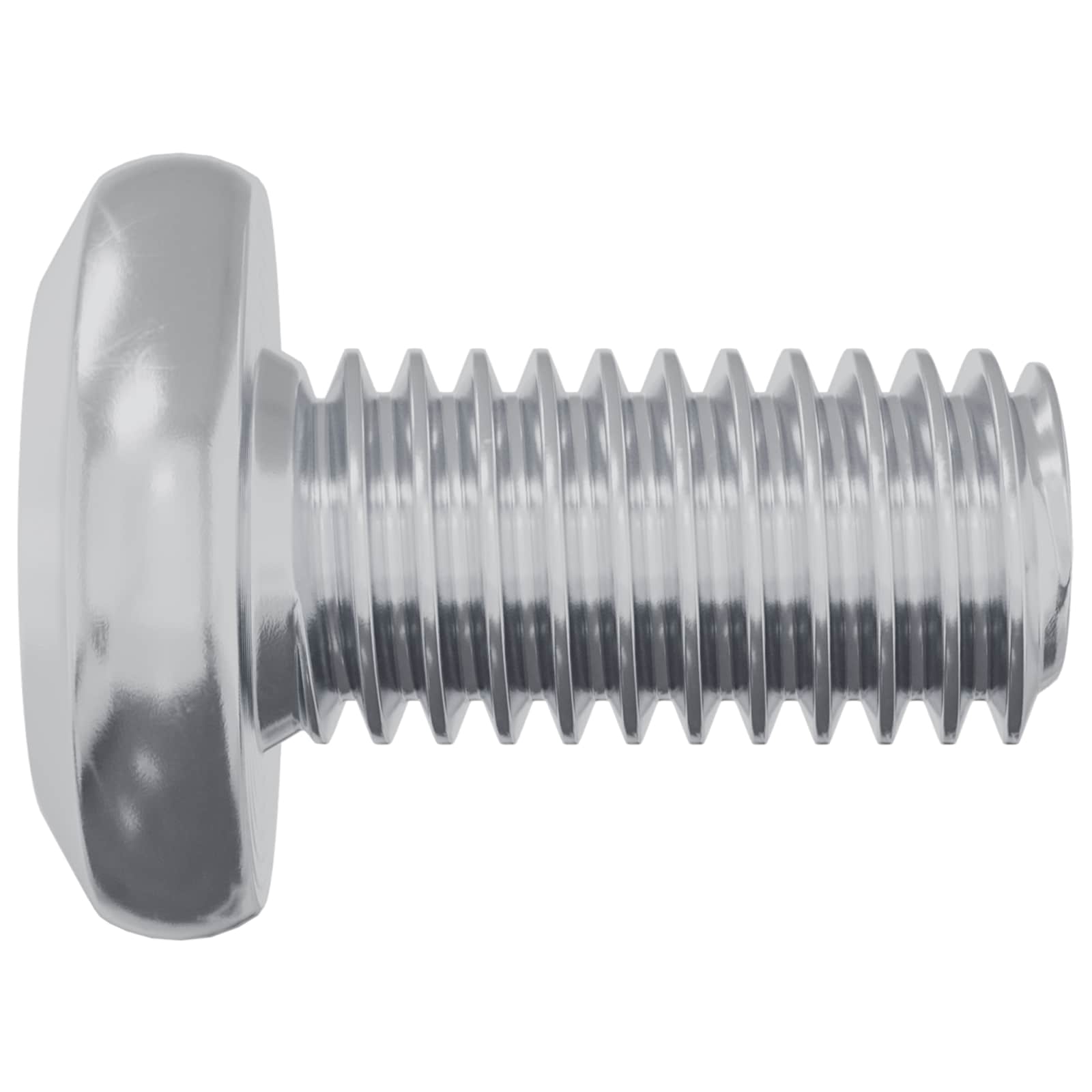 vidaXL Schraube mit Sperre Uni 12 pcs Silber M6 x 12 mm Stahl
