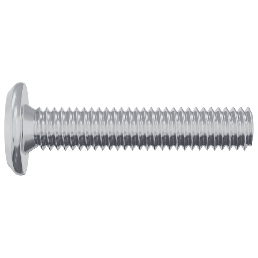 vidaXL Schraube mit Sperre Uni 2647 pcs Silber Stahl