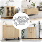 vidaXL Schraube mit Sperre Uni 2514 pcs Silber Stahl