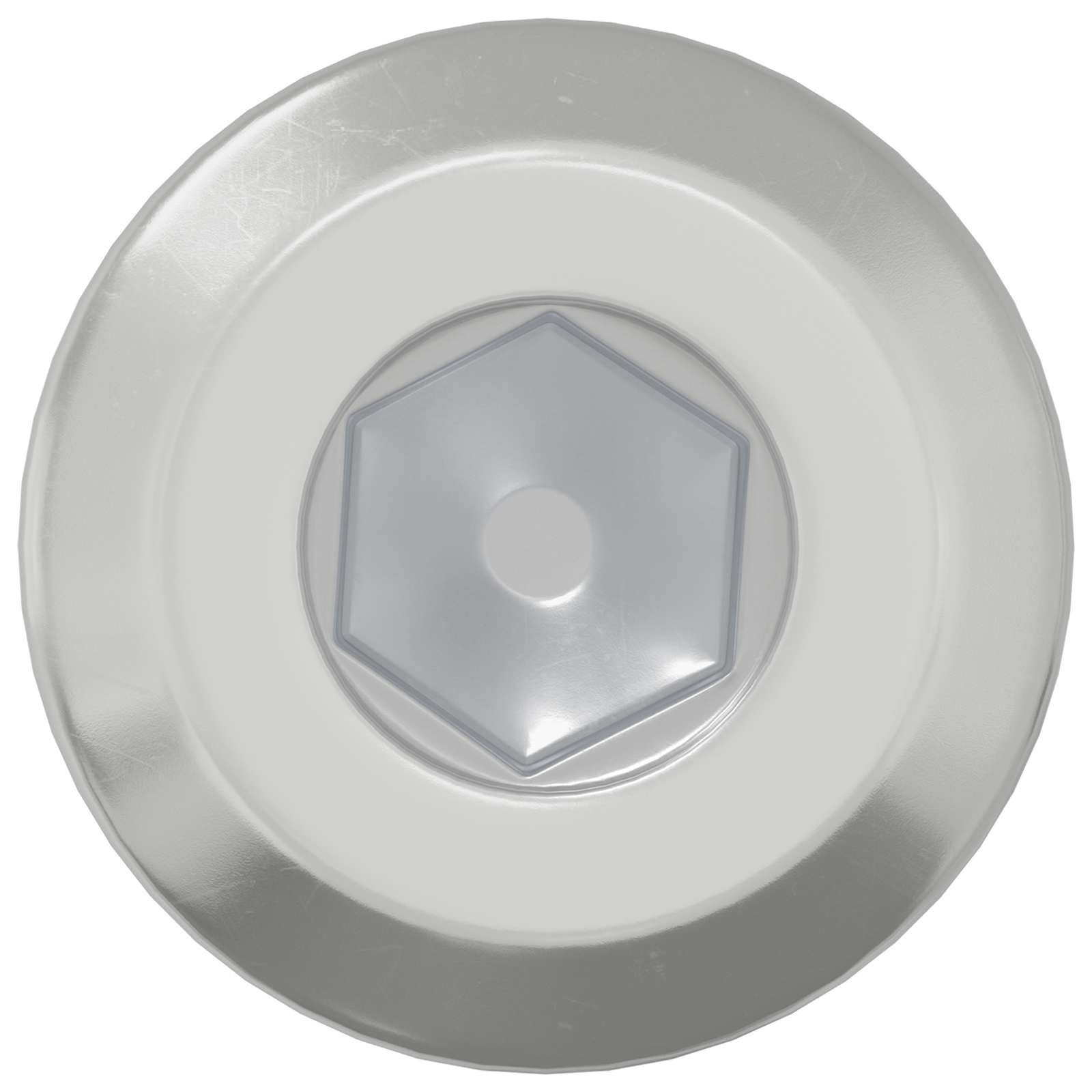 vidaXL Kopf-Sicherungsschraube 12 pcs Silber M6 x 15 mm Stahl