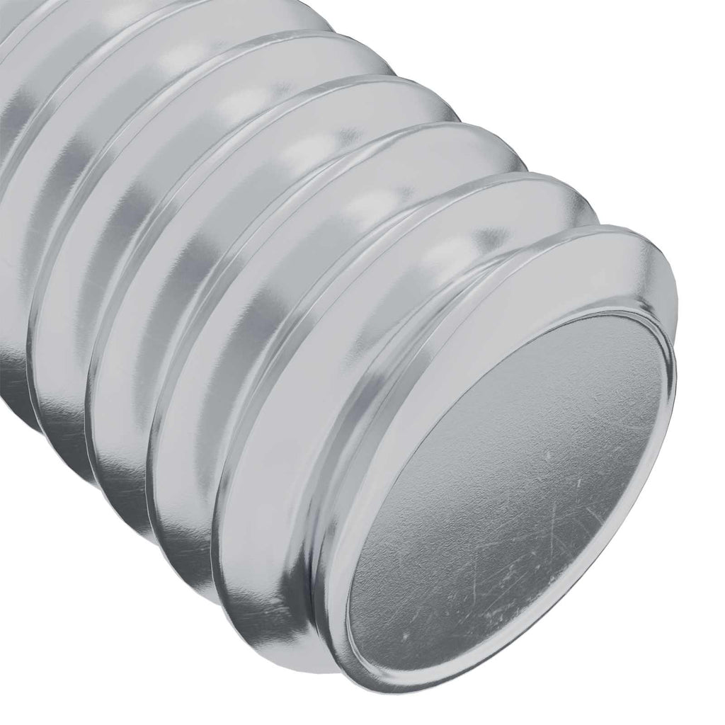 vidaXL Kopf-Sicherungsschraube 2647 pcs Silber Stahl