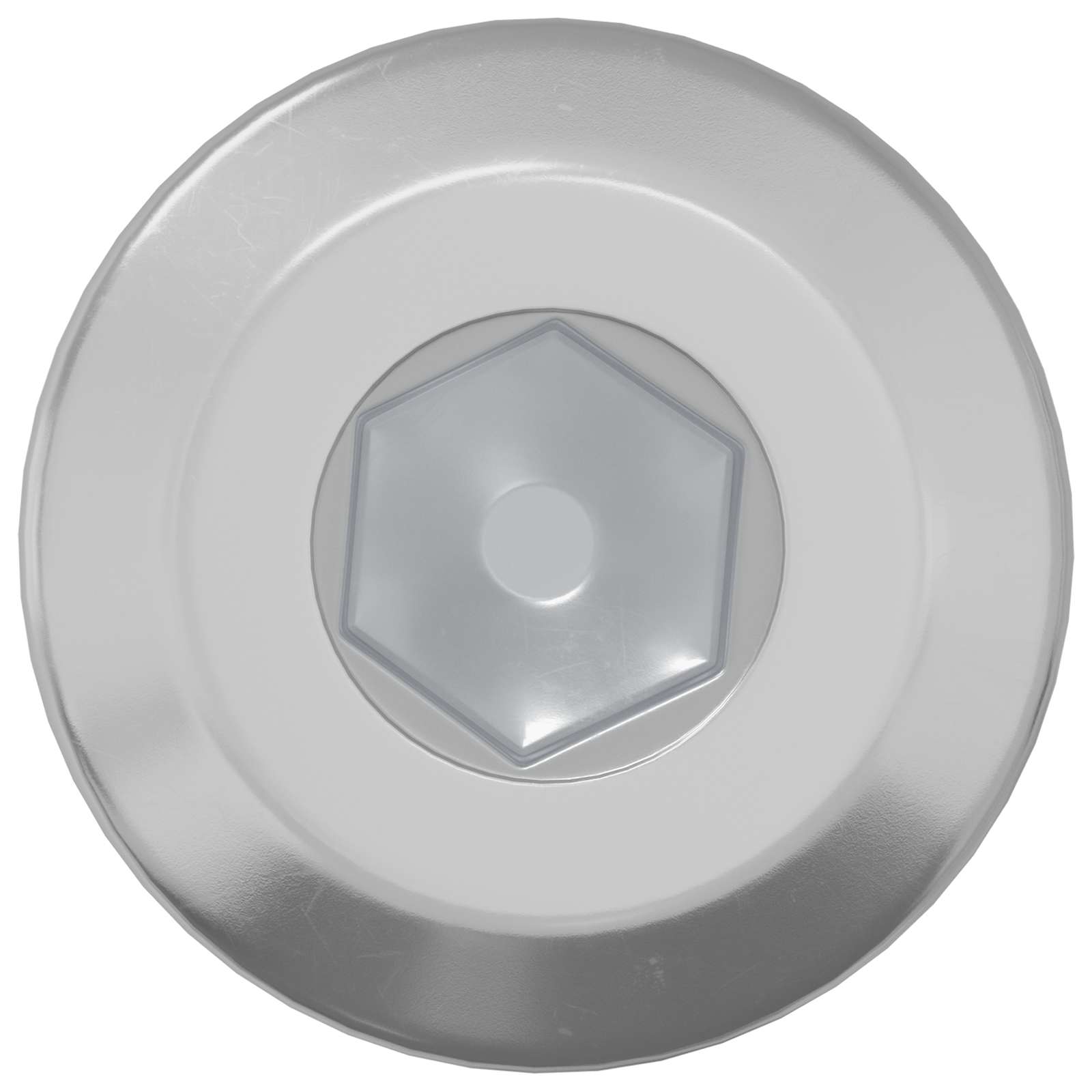 vidaXL Kopf-Sicherungsschraube 2647 pcs Silber Stahl
