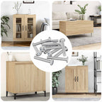 vidaXL Kopf-Sicherungsschraube 2514 pcs Silber Stahl