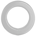 vidaXL Federunterlage 2 pcs Weiß 13 x 1 mm Eisen
