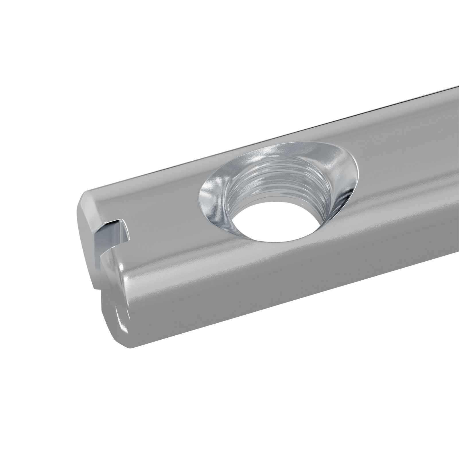 vidaXL Mutter 2 pcs Zink-beschichtet 60 x 12 mm Eisen