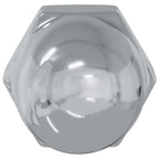 vidaXL Mutter 2 pcs Silber M6 x 10 mm Eisen