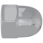 vidaXL Mutter 12 pcs Silber M6 x 10 mm Eisen