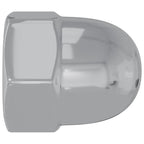 vidaXL Mutter 9574 pcs Silber M6 x 10 mm Eisen