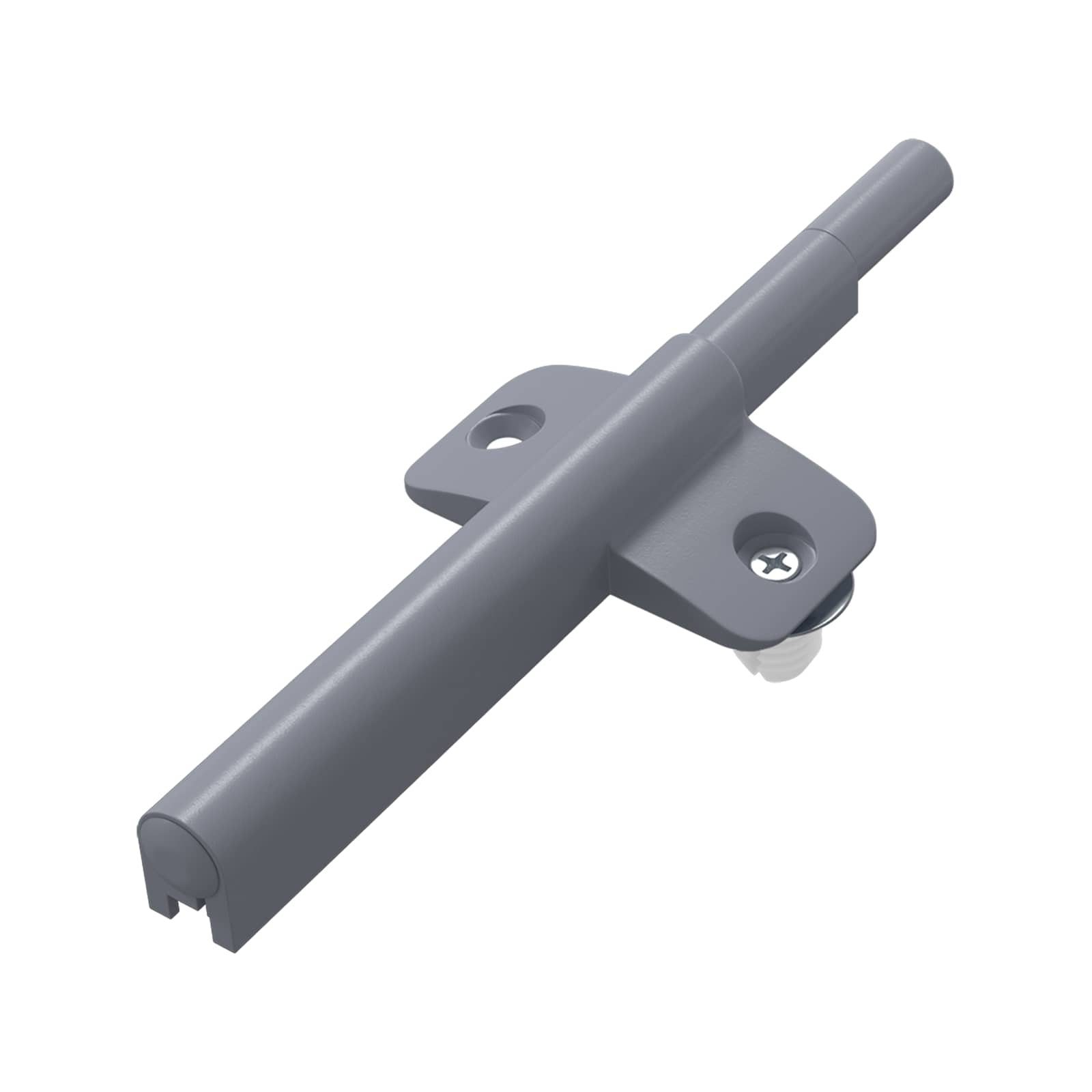 vidaXL Sanftschließer 12 pcs Grau 125 x 47 x 15 mm PP