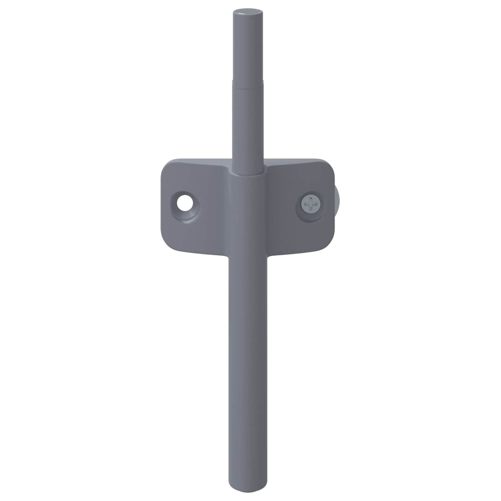 vidaXL Sanftschließer 1161 pcs Grau 125 x 47 x 15 mm PP