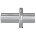 vidaXL Regalstecker 2 pcs Silber 8,6 x 8,6 x 14,6 mm Stahl